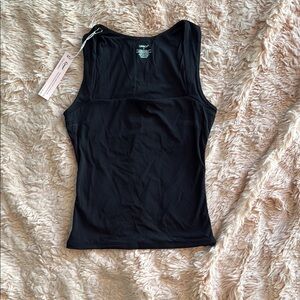 Black Sleeveless Top